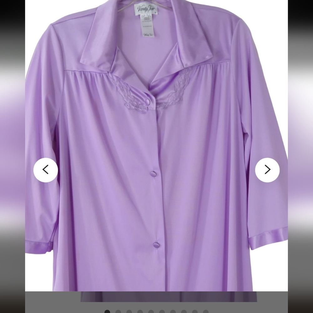 Vanity Fair Vintage Lavender Houseshirt